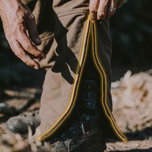 Lower Leg Boot Zips