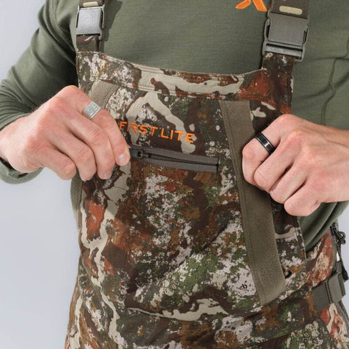 Zippered Chest Pocket