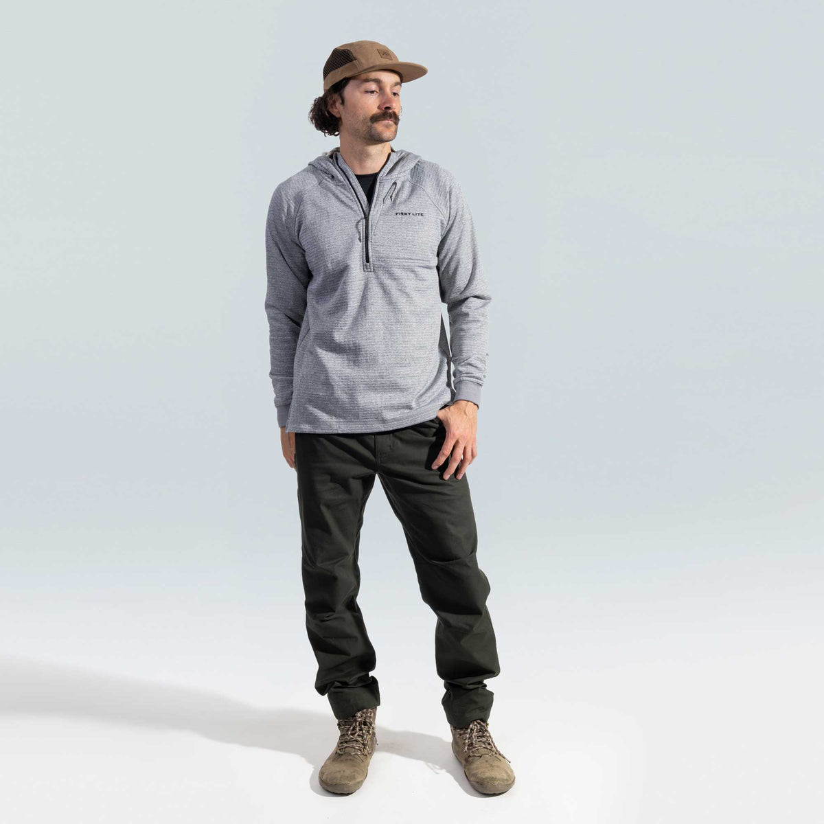 Men's ThermaGrid Merino Wool Hoody